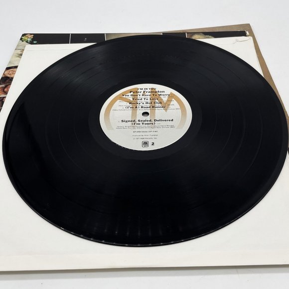Vtg Peter Frampton I'm in You Vinyl Album LP Double Record Classic Rock SP-4704 - Picture 7 of 8